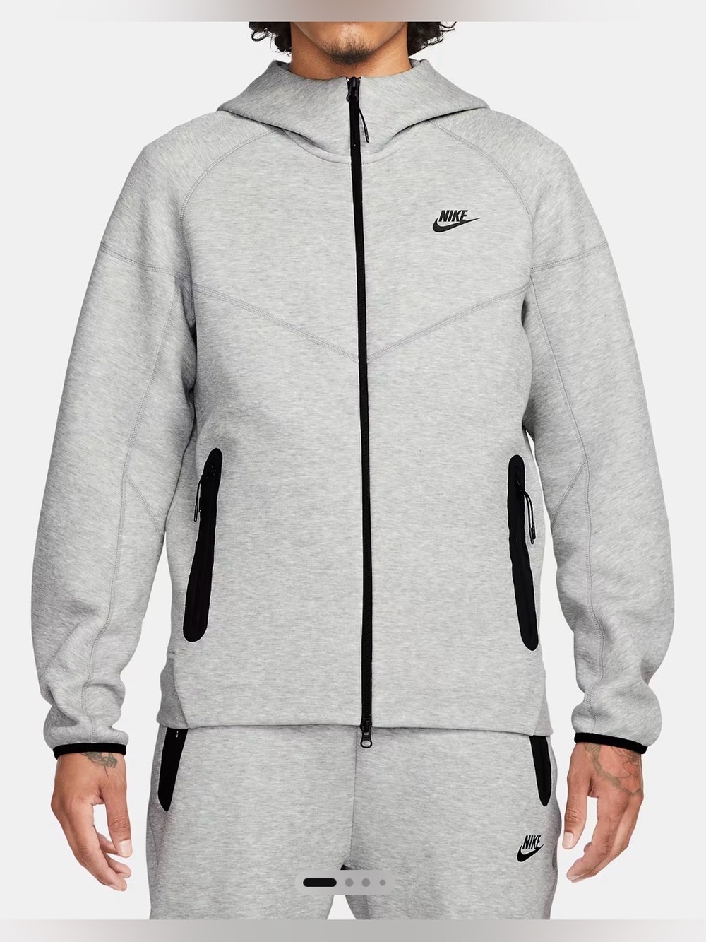 NWOT Nike Sportswear Tech Fleece Windrunner Men's Full-Zip Hoodie